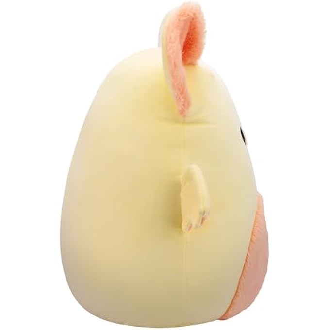 Kellytoy LARGE PLUSH 16" MEGHAN CREAM AND PINK BAT WITH FUZZY BELLY OFFICIALLY LICENSED KELLYTOY SOFT GIFT FOR KIDS GIRLS & BOYS WASHABLE SQUISHY STUFF TOY MULTICOLOR ALL AGE - Image 3